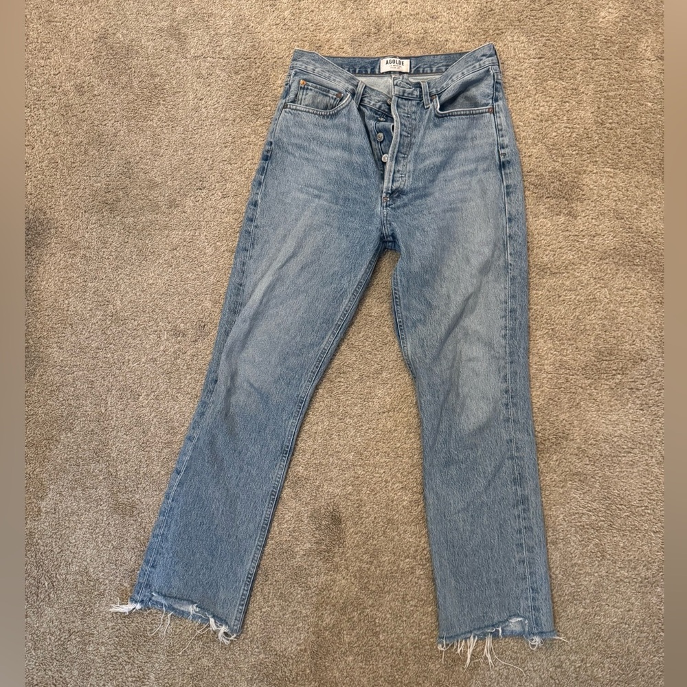 Agolde Light Blue Denim Jeans